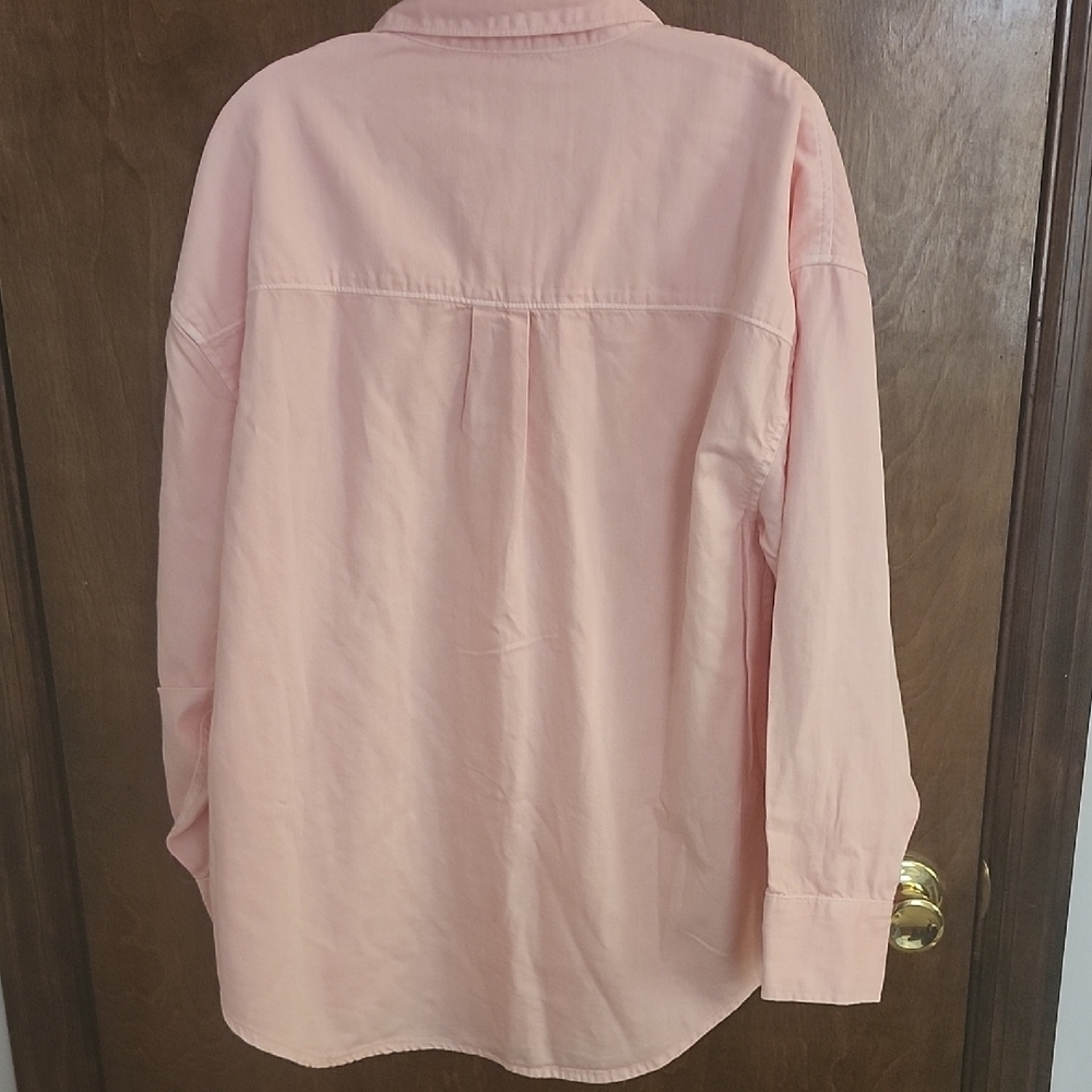 Favorite Daughter Light Pink Collared Shirt - Picture 5 of 7